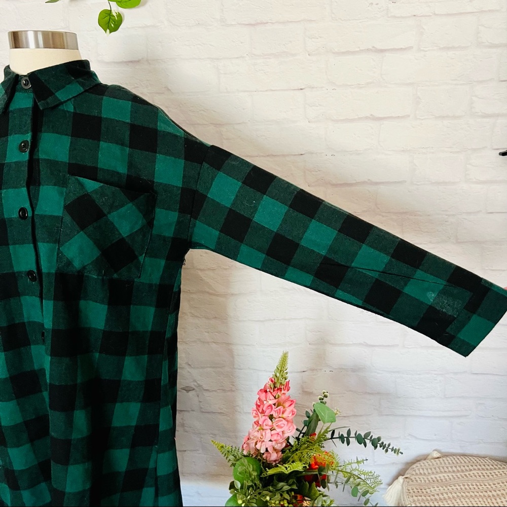 Buffalo Plaid Button Up - image 5